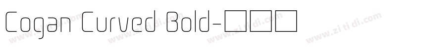 Cogan Curved Bold字体转换